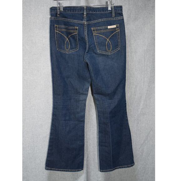 Calvin Klein Jeans Bootcut Denim Blue Size 8 - Picture 3 of 3